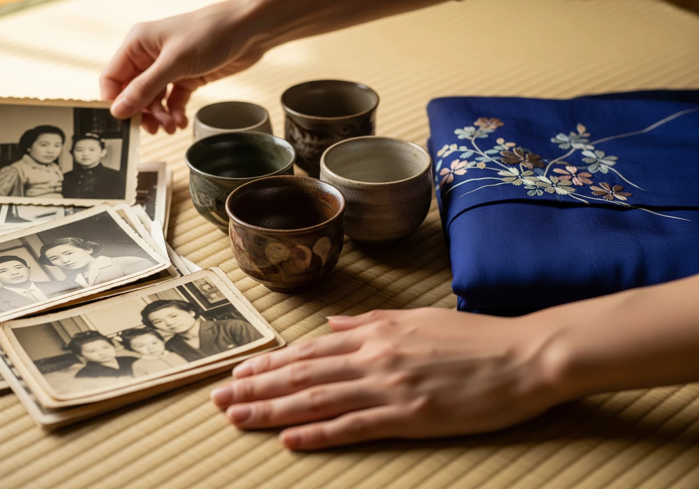 丁寧な仕分け作業